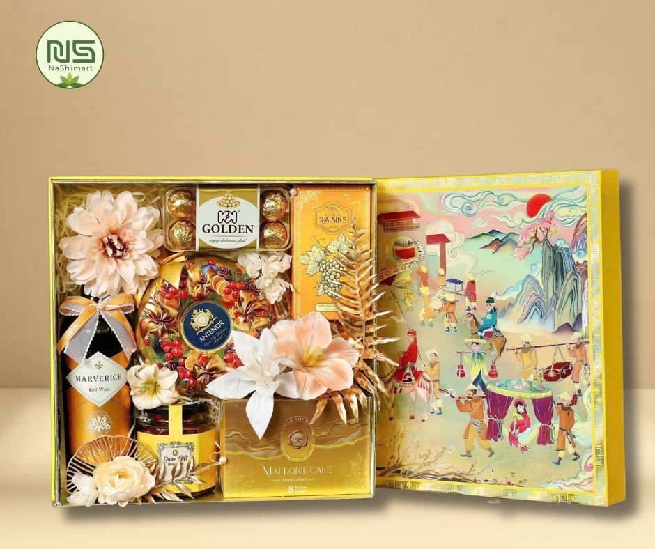 Hộp quà Tết Vàng Son 2 1020k 1