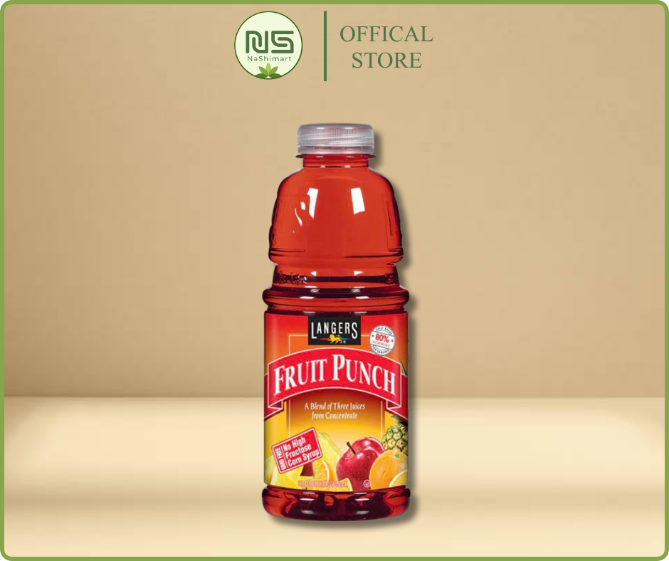 Nước Ép Trái Cây Hỗn Hợp Langers Fruit Punch 946ml – Nhập Khẩu Mỹ, Giàu Vitamin C Tăng Đề Kháng