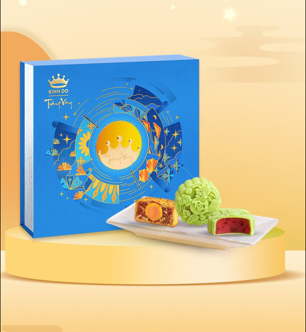 Bánh Trung Thu Kinh Đô Trăng Vàng Hồng Ngọc Tâm An 1 bánh trung thu Hồng Ngọc Tâm An